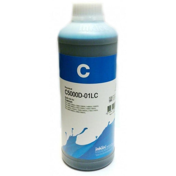 Inktec ink bottle for Canon PGI-1200/1300/1400/1500/2500, MB2020 / 5020/5070 / IB4020, blue, DYE, 1L