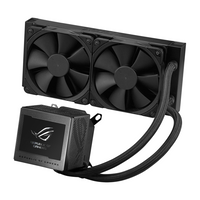 Охладител за процесор ASUS ROG RYUJIN III 240, 3.5" Full Color LCD Display, Noctua NF-F12 IndustrialPPC Fans