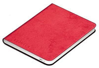 Case Leather Bookeen Classic, About Ebook Reader Diva, 6 Inch, Magnet, Red