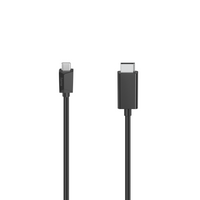 Кабел HAMA 200717, USB-C мъжко - DisplayPort мъжко, Ultra HD, 4K, 1.5м,Черен