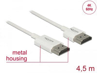 Кабел Delock High Speed, HDMI мъжко - HDMI мъжко, 48 Gbit/s, 3D 4K, 4.5 m, Ethernet