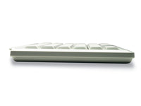 Компактна жична клавиатура CHERRY G84-4400 с Trackball, бяла