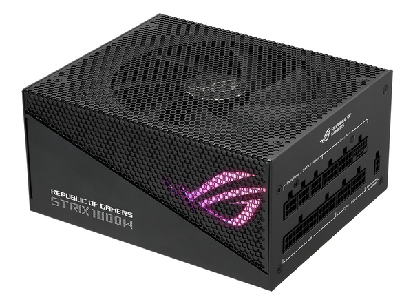 Захранващ блок ASUS ROG Strix 1000W 80+ Gold Aura Edition, ATX 3.0, PCIe 5.0 Ready