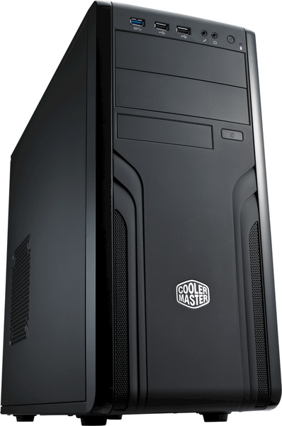 Кутия Cooler Master CM Force 500 FOR-500-KKN1, ATX, Черен