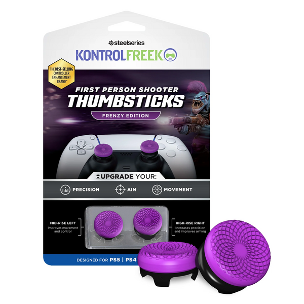 Аксесоар KontrolFreek FPS Thumbsticks Fenzy Edition за PS5/PS4