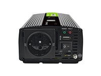 Инвертор GREEN CELL, 12/220V, DC/AC, 500W/1000W INVGC12P500LCD  LCD, Чиста синусоида