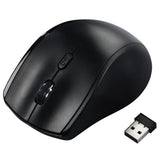 Wireless optical mouse HAMA Riano 182645, Left hand, USB, Black