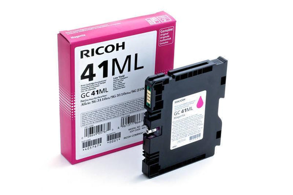 Мастило гел RICOH GC 41ML, GelJet SG 2100N/2100DN, 600 копия,Magenta