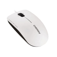 Wired Mouse Cherry MC 2000, 1600DPI, White, USB