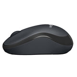 Безжична оптична мишка LOGITECH M220 Silent, Черна, USB