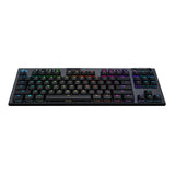 Безжична геймърска механична клавиатура Logitech, G915 TKL Black Lightsync RGB, GL Linear суичове