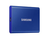 Външен SSD Samsung T7 Indigo Blue SSD 1000GB USB-C, Син