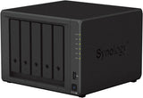 Мрежов сторидж Synology DS1522+, за 5 диска, до 108TB, CPU 2.6GHz, RAM 8GB, 4xГигабит, USB 3.2 Gen 1