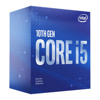 Intel Comet Lake-S Core I5-10400F 6 cores processor, 2.9Ghz (Up to 4.30Ghz), 12MB, 65W, LGA1200, BOX