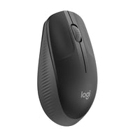 Безжична оптична мишка LOGITECH M190 Full-Size, USB, 1000 dpi, 3 бутона, Тъмно сив