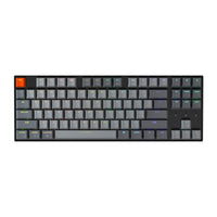 Геймърска Механична клавиатура Keychron K8 TKL Hot-Swappable Gateron Brown Switch RGB LED Plastic Frame