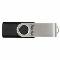 USB memory Hama Rotate, 64GB, USB 2.0, 10 MB / s, black