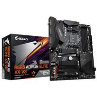 Дънна платка GIGABYTE B550 AORUS ELITE AX V2 Socket AM4, WiFi 6E, 4 x DDR4, PCIe 4.0, RGB Fusion 2.0