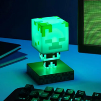 Статуетка Paladone Minecraft - Drowned Zombie Icon Light