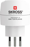 Адаптер SKROSS 1500272, EU към Siss+Italy+Brazil