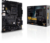 Дънна платка ASUS TUF B550-PLUS GAMING socket AM4, 4xDDR4, Aura Sync, PCIe 4.0, Dual M.2, 2.5GB Lan