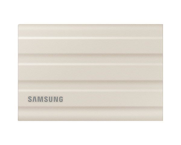 Външен SSD Samsung T7 Shield, 2TB USB-C, Бежов