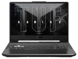 Лаптоп ASUS TUF A15 FA506NF-HN009, AMD Ryzen5 7535HS/H, 15.6" FHD 144 Hz, 16GB DDR5, 512 GB M.2 SSD, RTX 2050 4GB GDDR6, Backlit RGB, no OS