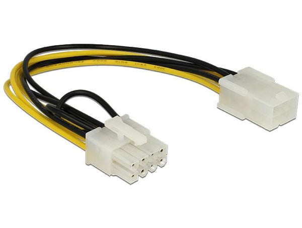 Cable DeLock PCI Express power 6 pin female> PCI Express 8 pin, 20 cm