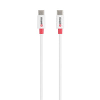 Кабел Skross, USB-C - USB-C 2.0 мъжко, 0.15 м, Бял