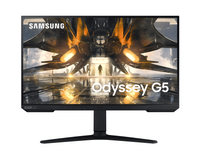 Монитор Samsung Odyssey G5 LS27AG520, 27" IPS, QHD 2560x1440 , 165 Hz, 1 ms, G-Sync,FreeSync, DP, HDMI, Black