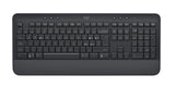 Kомплект безжични клавиатура с мишка Logitech MK650, Черен