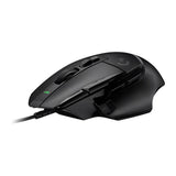 Геймърска мишка Logitech, G502 X, Оптична,  Жична, USB, Черна