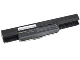 Green Cell Laptop Battery, ASUS K53 K53S K53S K53SV X53 X53S X53U X54 X54C X54H, 11.1V, 6600MAH