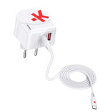 Адаптер-зарядно SKROSS Euro USB Charger AC45PD, USB-A, USB-C