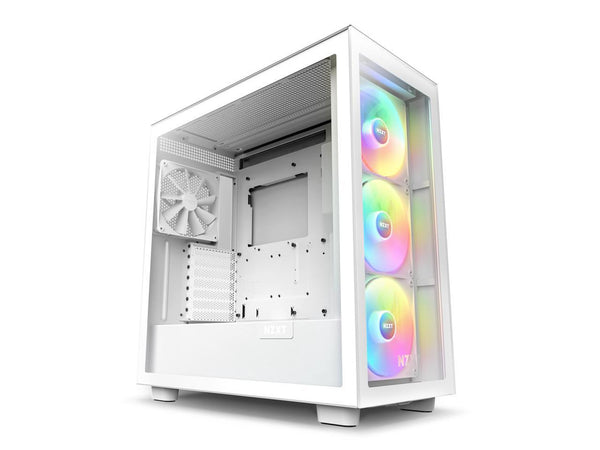 Кутия NZXT H7 Elite 2023 Matte White Mid-Tower