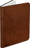 BOOKEEN Classic leather case, for eBook reader DIVA, 6 inch, magnet, Denim Brown