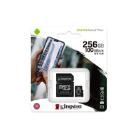 Карта памет Kingston Canvas Select Plus microSDHC 256GB, Class 10 UHS-I