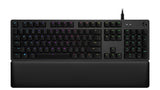 Геймърска механична клавиатура Logitech, G513 Carbon RGB, GX Brown Mechanical суичове