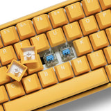 Геймърскa механична клавиатура Ducky One 3 Yellow SF 65%, Cherry MX Clear