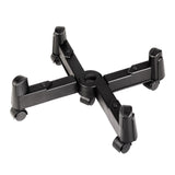 Computer stand on wheels, HAMA 49310, Black