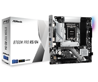 Дънна платка ASRock B760M PRO RS, LGA1700, DDR4, ATX