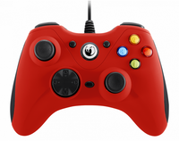 Wired gamepad nacon gc-100xf, red