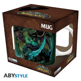 Чаша ABYSTYLE WORLD OF WARCRAFT - Illidan - subli, 320 ml, Зелен