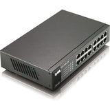 Суич ZYXEL GS1100-16, 16 портов, Gigabit, за монтиране в шкаф