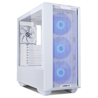 Кутия Lian-Li LANCOOL III RGB Mid-Tower, Tempered Glass, Бяла