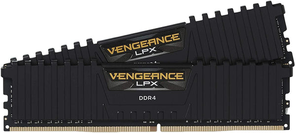 Memory Corsair Vengeance LPX, 16GB (2 x 8GB), DDR4, 3200MHz, C16 AMD Ryzen, Black