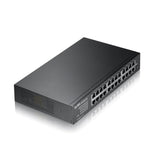 Суич ZYXEL GS1100-24E, 24 портов, Gigabit, за монтаж в шкаф