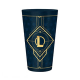 Чаша ABYSTYLE LEAGUE OF LEGENDS Large Glass Hextech logo, Син