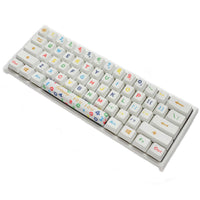 Gaming Mechanical Keyboard Ducky X Sou Sou ONE 2 MINI WHITE RGB, Cherry MX Black