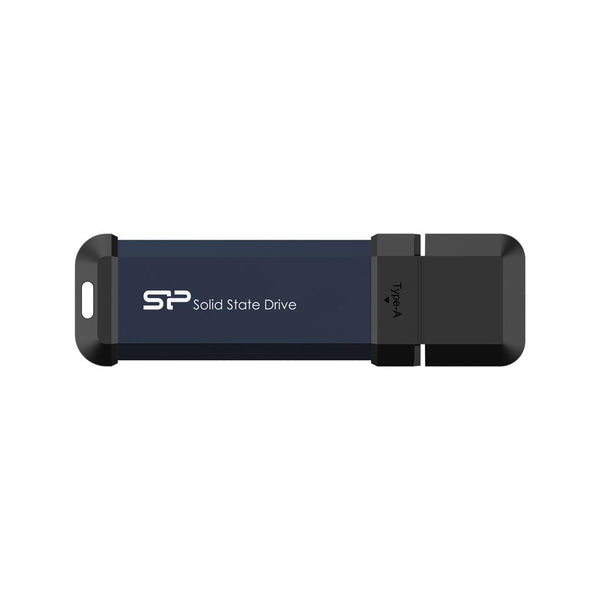 Външен SSD Silicon Power MS60 Blue, 250GB, USB-A 3.2 Gen2